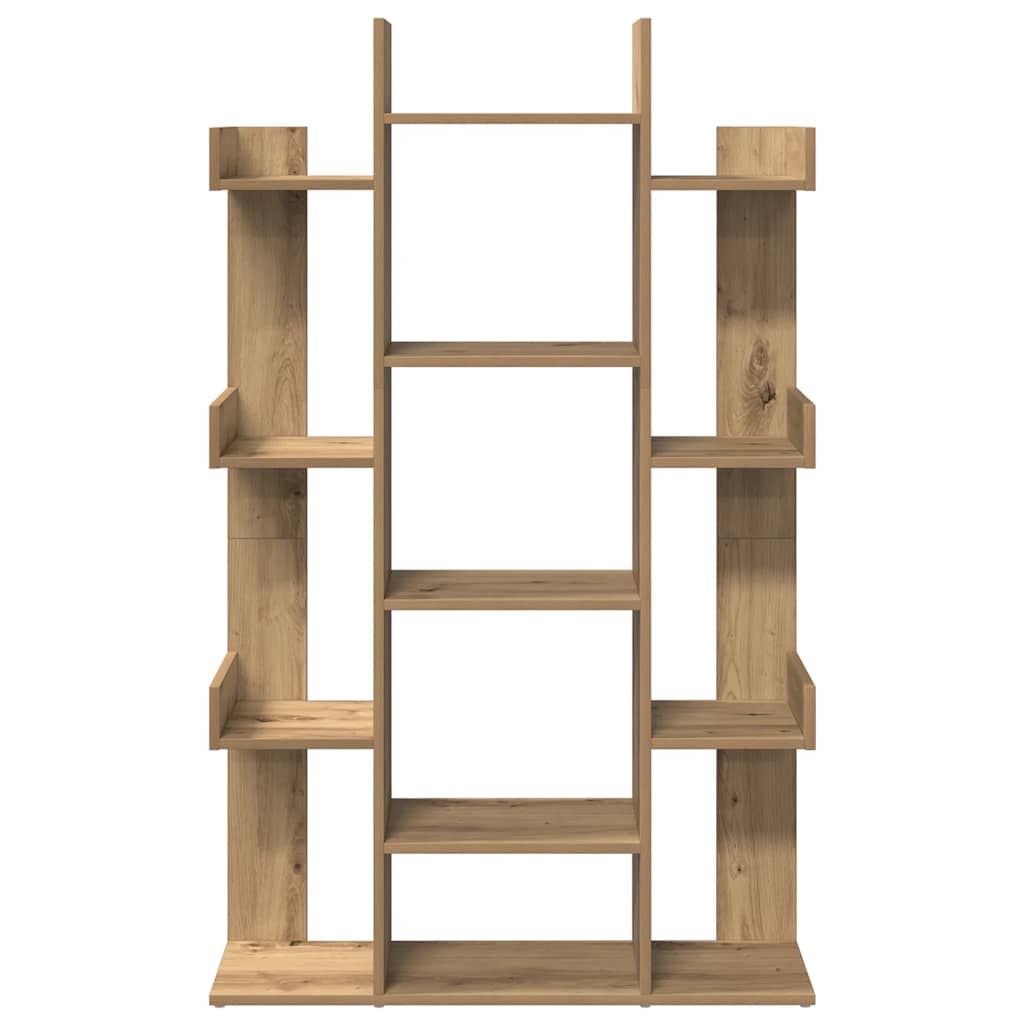 Book Cabinet Artisan Oak 86x25.5x140 cm Engineered Wood